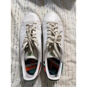 Adidas Stan Smith Tropical Print Sneakers Mens Size 10.5